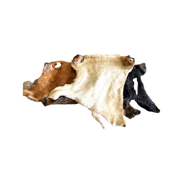 Beef Skin Plates with Hair