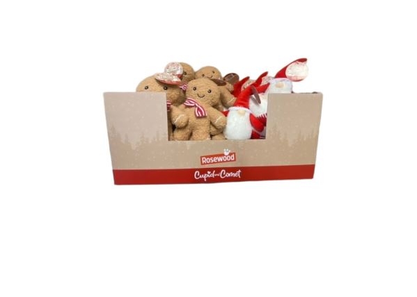 Santa and Gingerbread Man Display Box