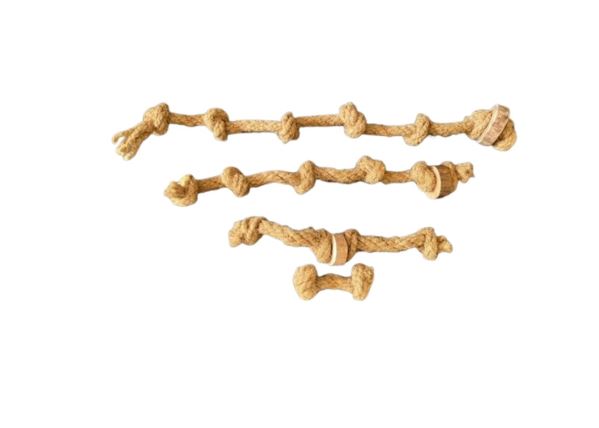 Coir and Coffee Wood Natural Ragger Rope - Introductory Pack